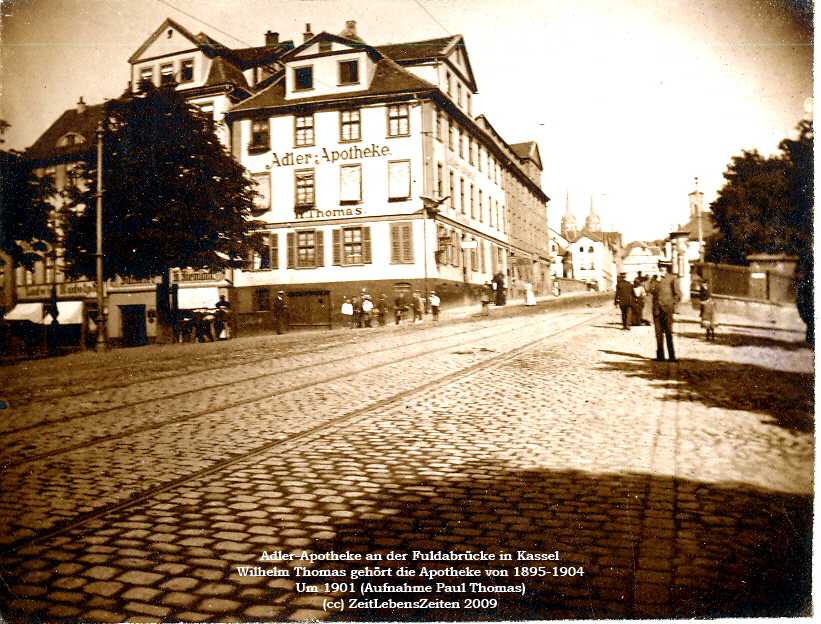 Adlerapotheke Kassel um 1901