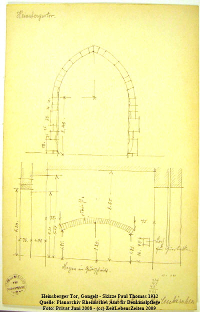 Gangelt A 3 Heinsberger Tor Mappe 3 ZLZ%